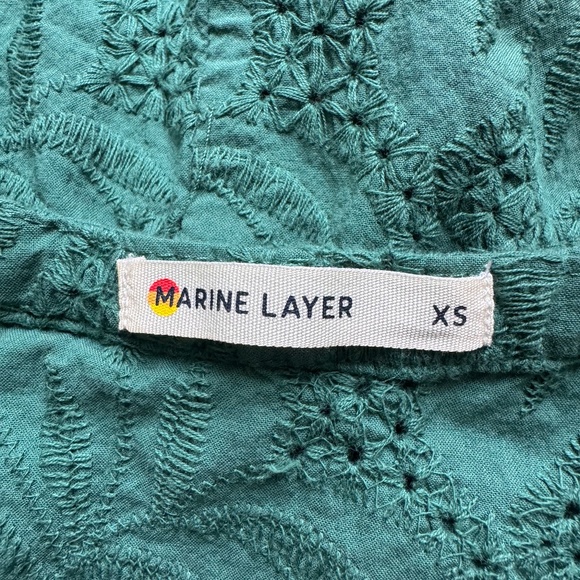 Marine Layer Eyelet Willow Midi Dress - Picture 4 of 4